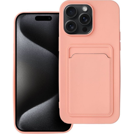 Card Case For Iphone 15 Pro Max Pink OEM
