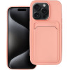 Card Case For Iphone 15 Pro Pink OEM