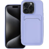 Card Case For Iphone 15 Pro Violet OEM