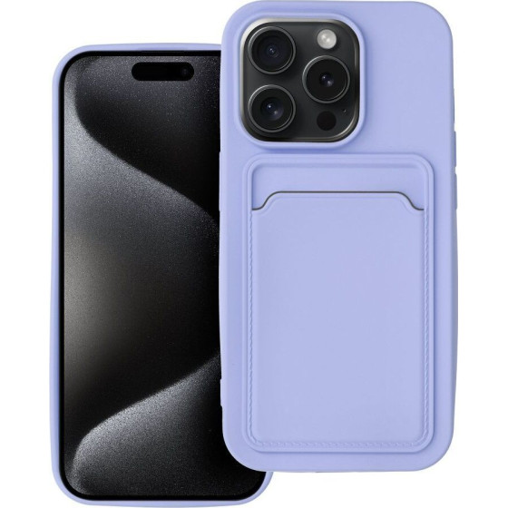 Card Case For Iphone 15 Pro Violet OEM