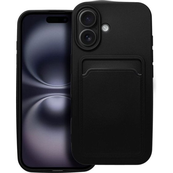 Card Case For Iphone 16 Black OEM