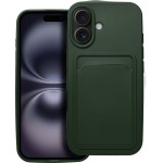 Card Case For Iphone 16 Green OEM