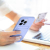 Card Case For Iphone 16 Plus Violet OEM