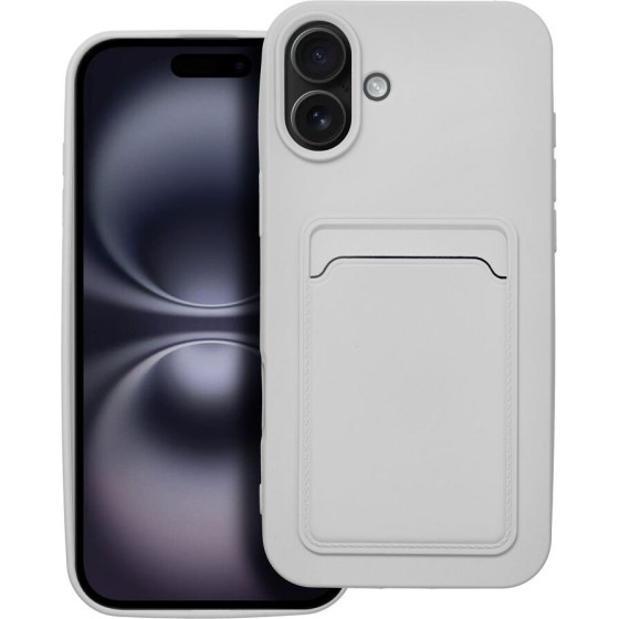 Card Case For Iphone 16 Plus White OEM