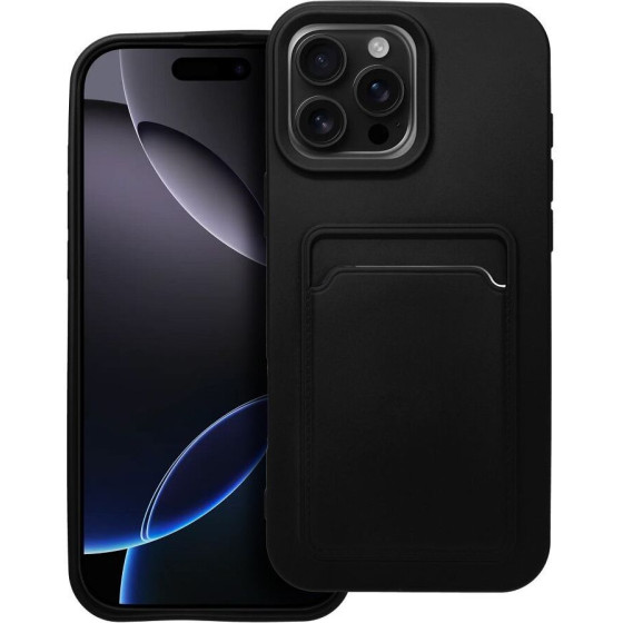 Card Case For Iphone 16 Pro Max Black OEM