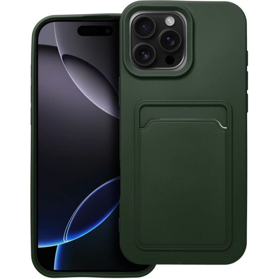 Card Case For Iphone 16 Pro Max Green OEM