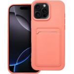 Card Case For Iphone 16 Pro Max Pink OEM