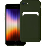 Card Case For Iphone 7 / 8 / Se 2020 / Se 2022 Green OEM