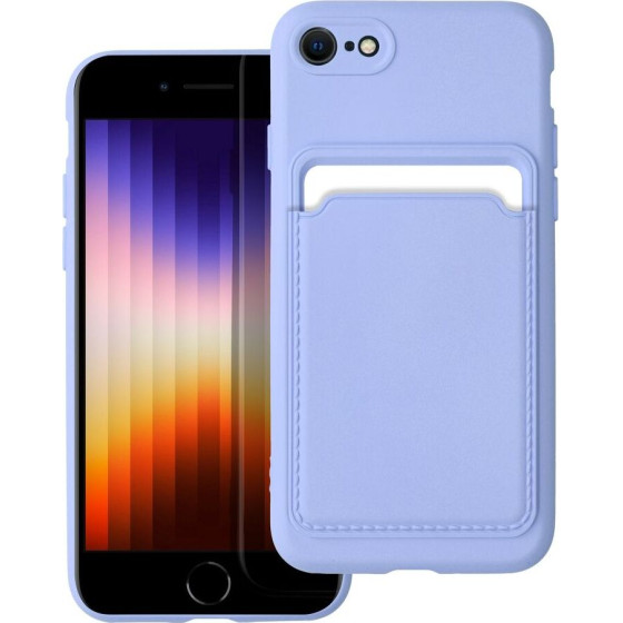 Card Case For Iphone 7 / 8 / Se 2020 / Se 2022 Violet OEM