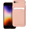Card Case For Iphone 7 / 8 / Se 2020 / Se 2022 Pink OEM