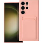 Card Case For Samsung S23 Ultra Pink OEM