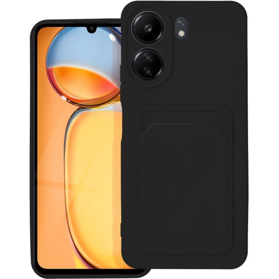 Card Case For Xiaomi Redmi 13C / Poco C65 Black OEM