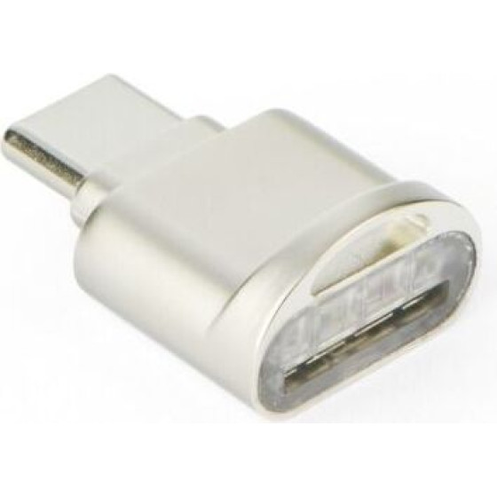 Card Reader Microsd For Typ C Silver OEM