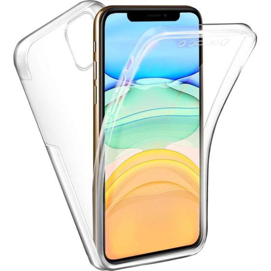 Case 360 Full Cover Pc + Tpu For Iphone 13 Pro Max Transparent OEM