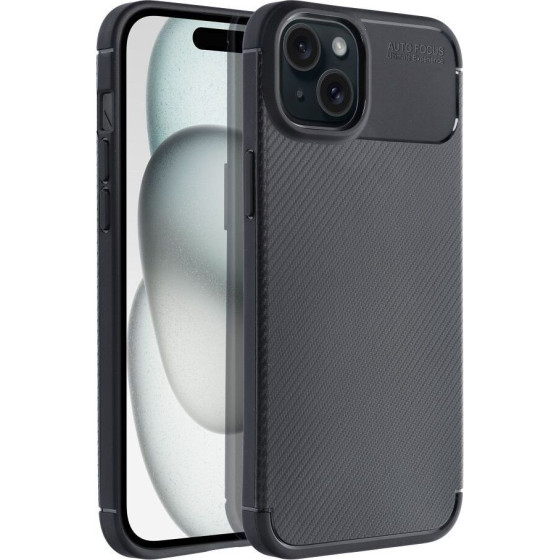 Case Carbon Premium For Iphone 15 Plus Black OEM