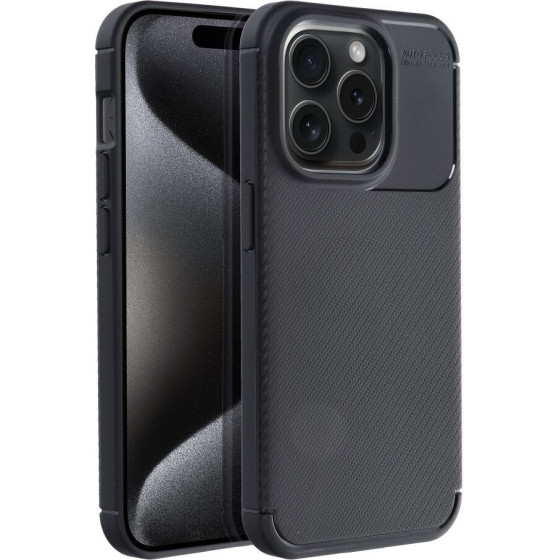 Case Carbon Premium For Iphone 15 Pro Black OEM