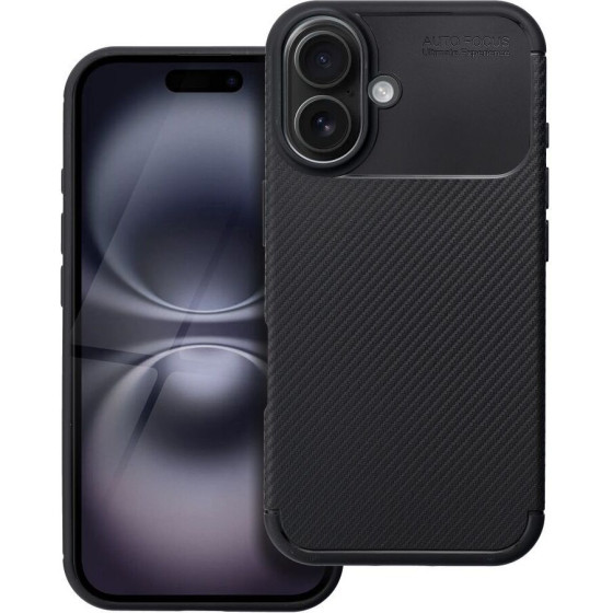 Case Carbon Premium For Iphone 16 Black OEM
