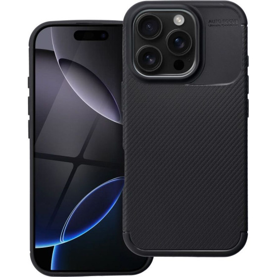 Case Carbon Premium For Iphone 16 Pro Black OEM