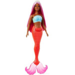 Mattel Barbie Dreamtopia: Mermaid Orange - Black Skin Doll (HRR04)