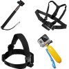 Hurtel 9 In 1 Accessories Set For Gopro Hero 4 3 3+ 2 1 - (Gopro Adapter Set 9pcs/set)