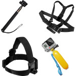 Hurtel 9 In 1 Accessories Set For Gopro Hero 4 3 3+ 2 1 - (Gopro Adapter Set 9pcs/set)