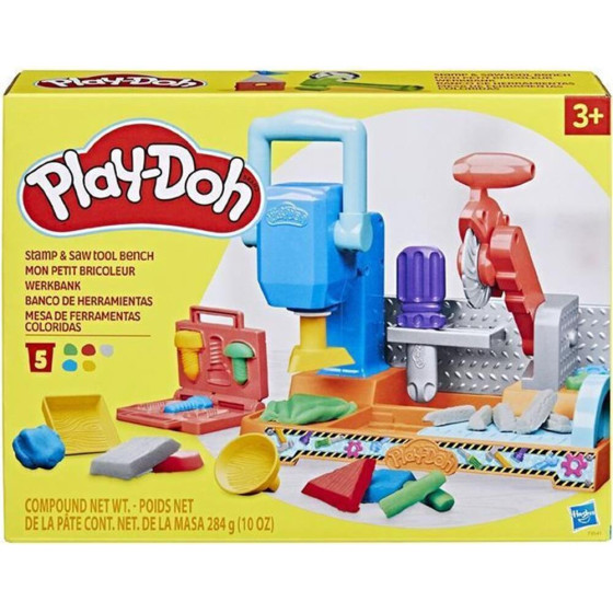 Hasbro Play-Doh - Stamp Sawtool Bench (F9141)