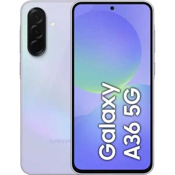 Samsung Galaxy A36 5G Smartphone 256GB Awesome Lavender - (SM-A366BLVGEUE)