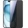Joyroom 2.5D Dustproof Privacy Tempered Glass With Black Frame For Iphone 15 Plus/16 Plus - (JR-MLG0282)