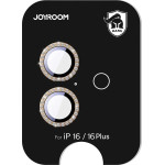 Joyroom Glass Screen Protector For Iphone 16 Pro/16 Pro Max Lenses - Brown - (JR-MSF0306)