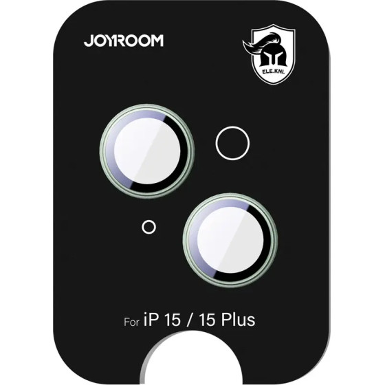Joyroom Protective Glass For Iphone 15/15 Plus Lenses - Green - (JR-MFY0252)