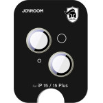 Joyroom Protective Glass For Iphone 15/15 Plus Lenses - Yellow - (JR-MFY0251)
