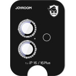 Joyroom Protective Glass For Iphone 16/16 Plus Lenses - Black - (JR-MSJ0271)