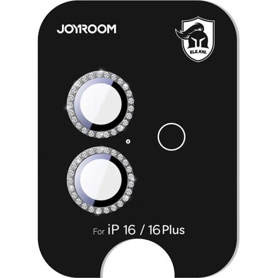Joyroom Protective Glass For Iphone 16/16 Plus Lenses - Black - (JR-MSJ0271)
