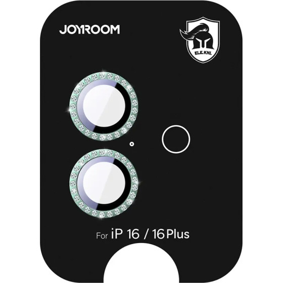 Joyroom Protective Glass For Iphone 16/16 Plus Lenses - Green - (JR-MSJ0274)