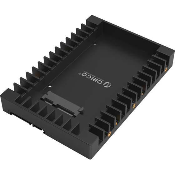 Orico 1125SS 2.5 To 3.5 Drive Adapter - Black - (ORICO-1125SS-V1-BK-EP-HU)