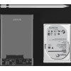Orico 2139C3 2.5 HDD/Ssd USB-C 5Gb/s Disk Drive - Transparent - (ORICO-2139C3-CR-EP-HU)