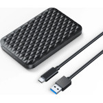 Orico 2520C3-V1 2.5 HDD/Ssd USB-C 5Gb/s Disk Drive - Black - (ORICO-2520C3-V1-BK-EP-HU)