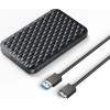 Orico 2520U3-V1 2.5 HDD/Ssd Usb Micro-B 5Gb/s Disk Drive - Black - (ORICO-2520U3-V1-BK-EP-HU)
