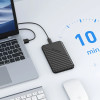 Orico 25PW1-U3 2.5 HDD/Ssd USB3.0 Micro-B 5Gb/s Disk Cartridge - Black - (ORICO-25PW1-U3-BK-EP-HU)
