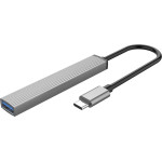 Orico AH-13 USB-C Hub Docking Station 1x USB-A 3.0 + 3x USB-A 2.0 - Gray - (ORICO-AH-13-GY-EP-HU)