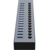 Orico BT2U3-16AB Hub 16x USB-A 3.0 With Switches - Gray - (ORICO-BT2U3-16AB-EU-GY-BP-HU)