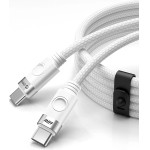 Orico Cdx 60W 3A Power Delivery USB-C - USB-C 1m Cable - White - (ORICO-CDX-60CC-WH-BP-HU)
