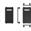 Orico CPB1 Computer Stand With Wheels - Black - (ORICO-CPB1-BK-BP-HU)