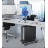 Orico CPB6 Computer Stand With Wheels - Black - (ORICO-CPB6-BK-BP-HU)