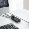 Orico CT2U3-10AB 10x USB-A 3.0 Hub With Switches - Black - (ORICO-CT2U3-10AB-EU-BK-BP-HU)