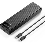 Orico DDM2-C3 M.2 Nvme USB-C 3.2 10Gb/s Disk Drive - Gray - (ORICO-DDM2-C3-G2-BK-BP-HU)