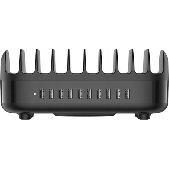 Orico DUK-10P-V1 Smart Charging Station 10 x USB-A - Black - (ORICO-DUK-10P-V1-EU-BK-BP-HU)