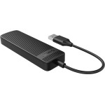 Orico FL02 USB-A Hub Docking Station 4x USB-A 2.0 - Black - (ORICO-FL02-BK-BP-HW-HU)