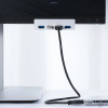 Orico MH4PU Hub Clamp-Mounted 4x USB-A 3.0 - Silver - (ORICO-MH4PU-SV-BP-HU)