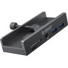 Orico MH5PMm Clamp-Mounted Hub USB-C / 2x USB-A 3.0, + SD&Tf + 3.5mm Audio - Black - (ORICO-MH5PMM-10-SV-BP-HU)